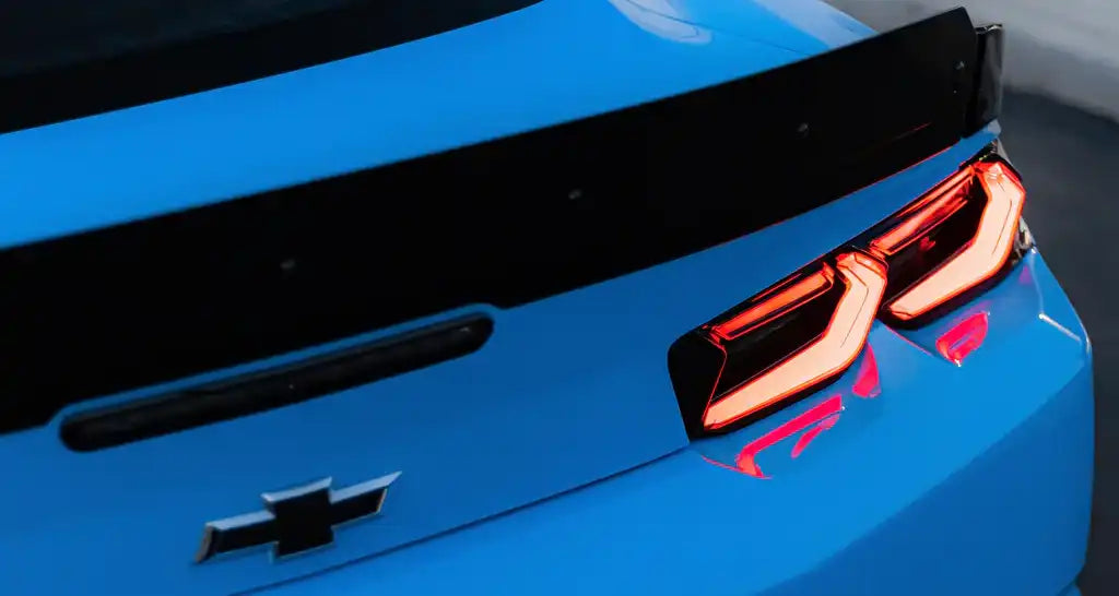 2019-23 Camaro Umbra Sequential LED Taillights Gloss BLK/ Smoke –