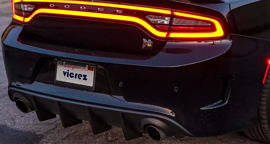 Anderson Composites AC-RD15DGCR-MB Carbon Fiber Rear Diffuser (20-23 Dodge  Charger Hellcat Widebody)