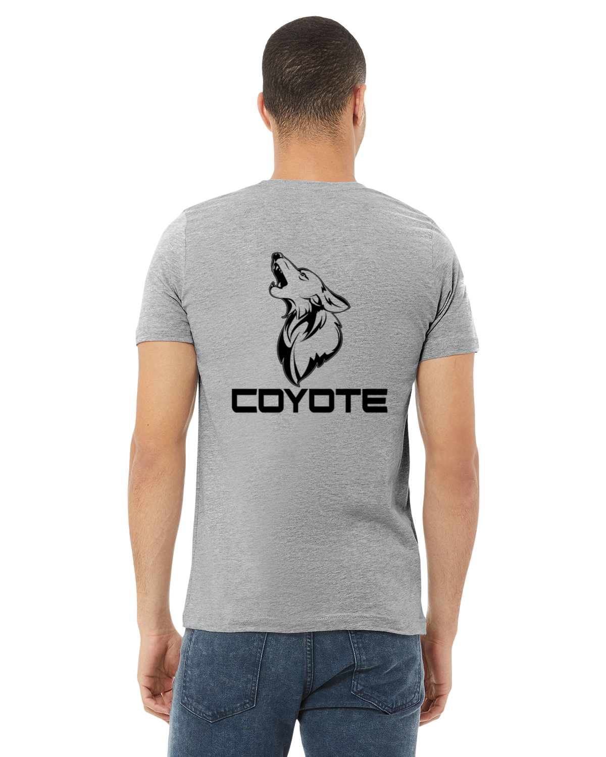 EMP T-Shirt - Coyote on Gray