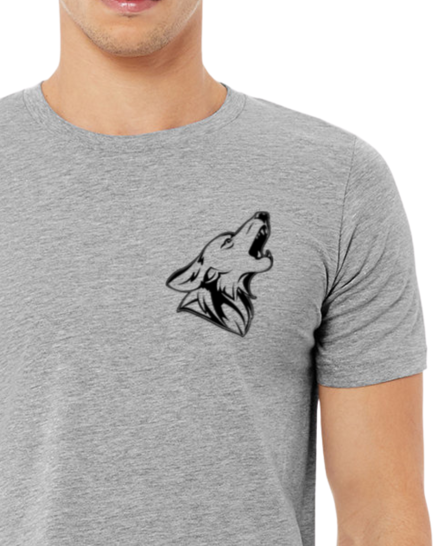 EMP T-Shirt - Coyote on Gray