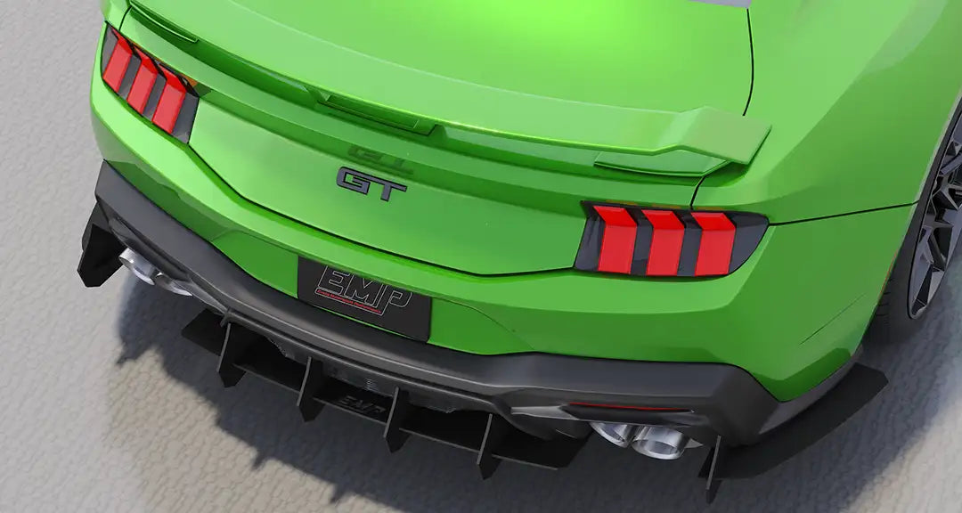 2024+ S650 Mustang EMP Aluminum Rear Diffuser V1