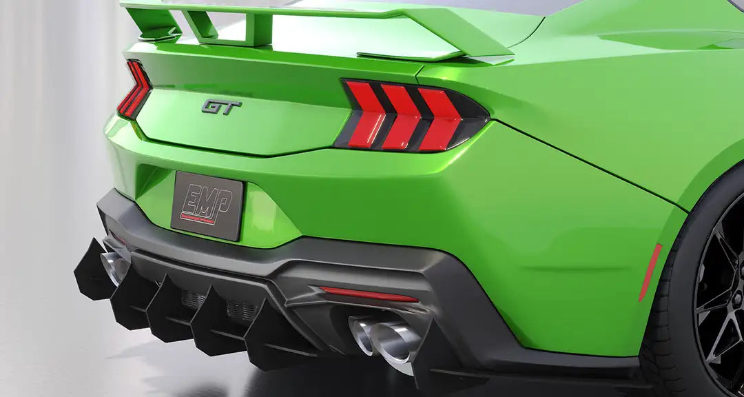 2024+ S650 Mustang EMP Aluminum Rear Diffuser V1