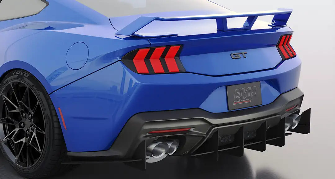 2024+ S650 Mustang EMP Aluminum Rear Diffuser V2